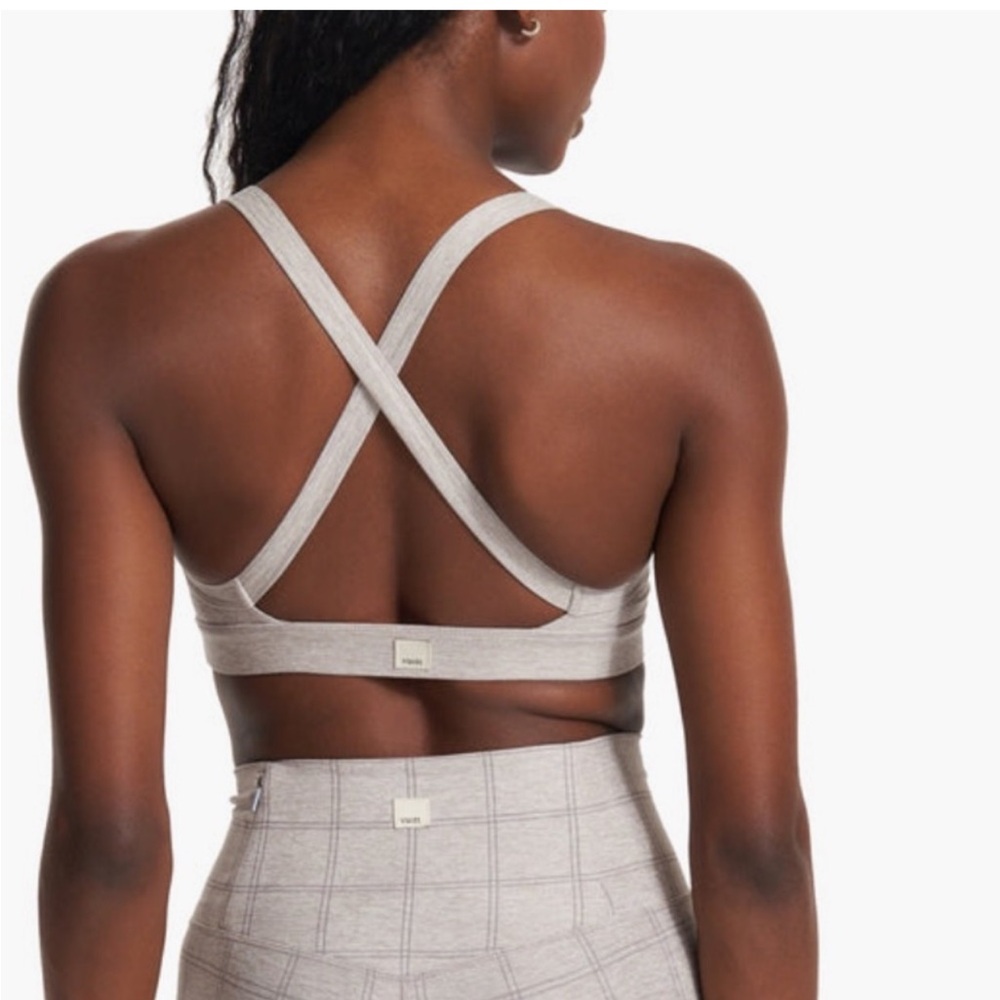 Vuori elevation ruched bra clay size S